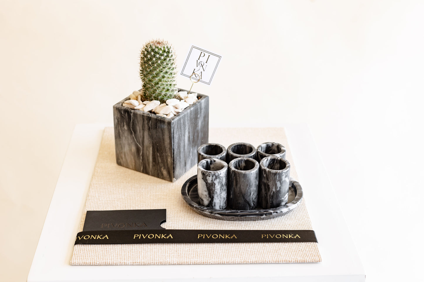 KIT 3 - CACTUS Y TEQUILEROS DE MARMOL