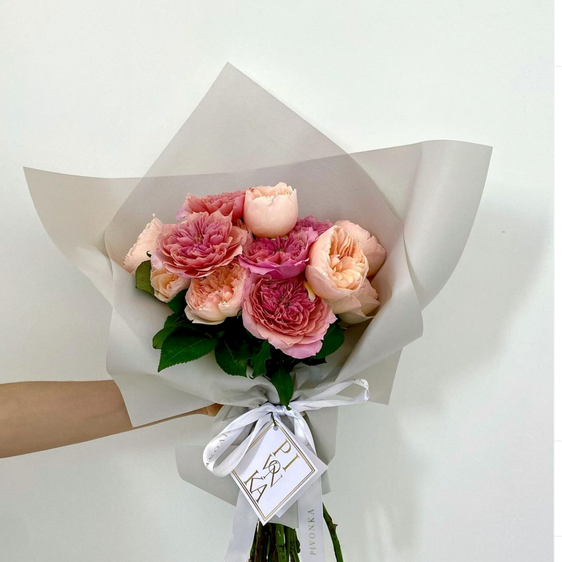 WABARA & ENGLISH ROSE BOUQUET