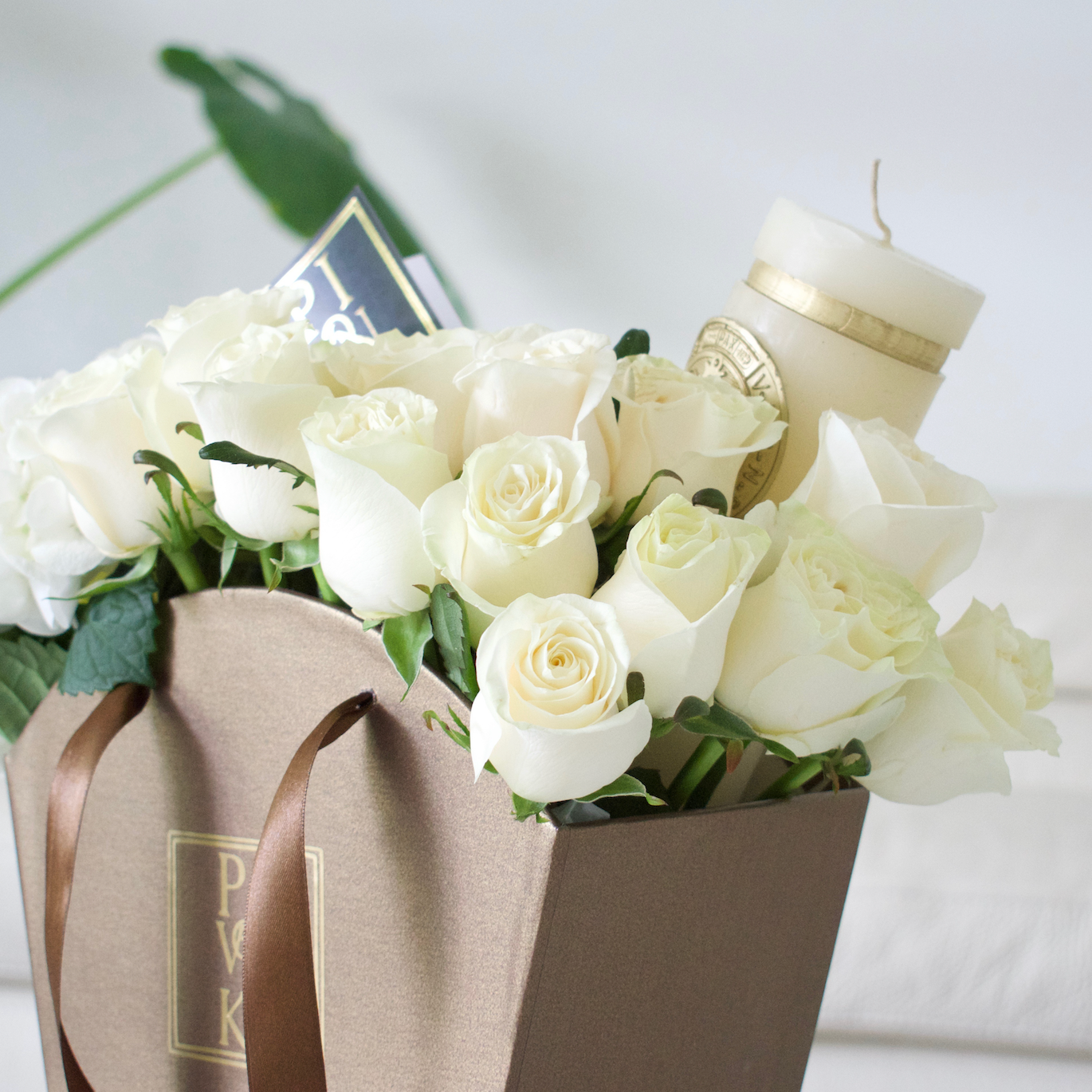 FLOWER BAG + CIRIO