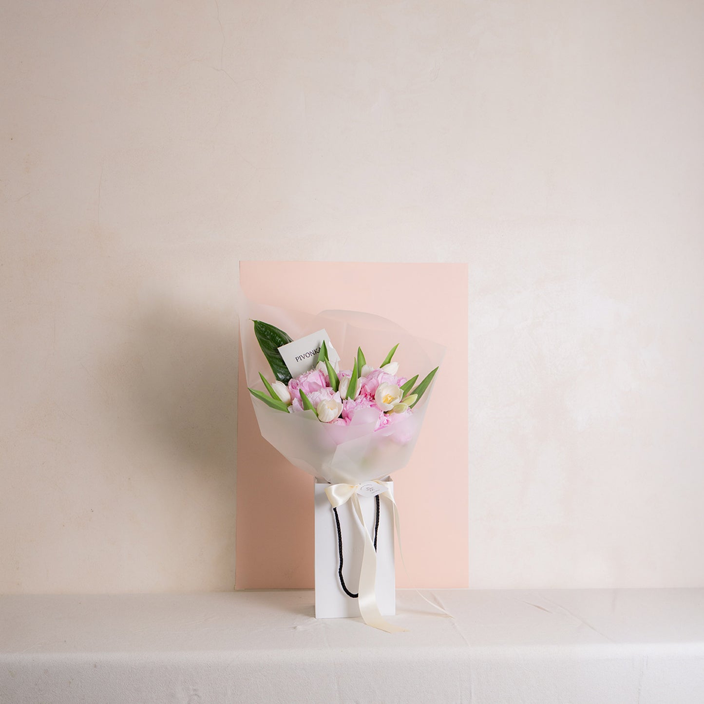 PEONIES + TULIPS