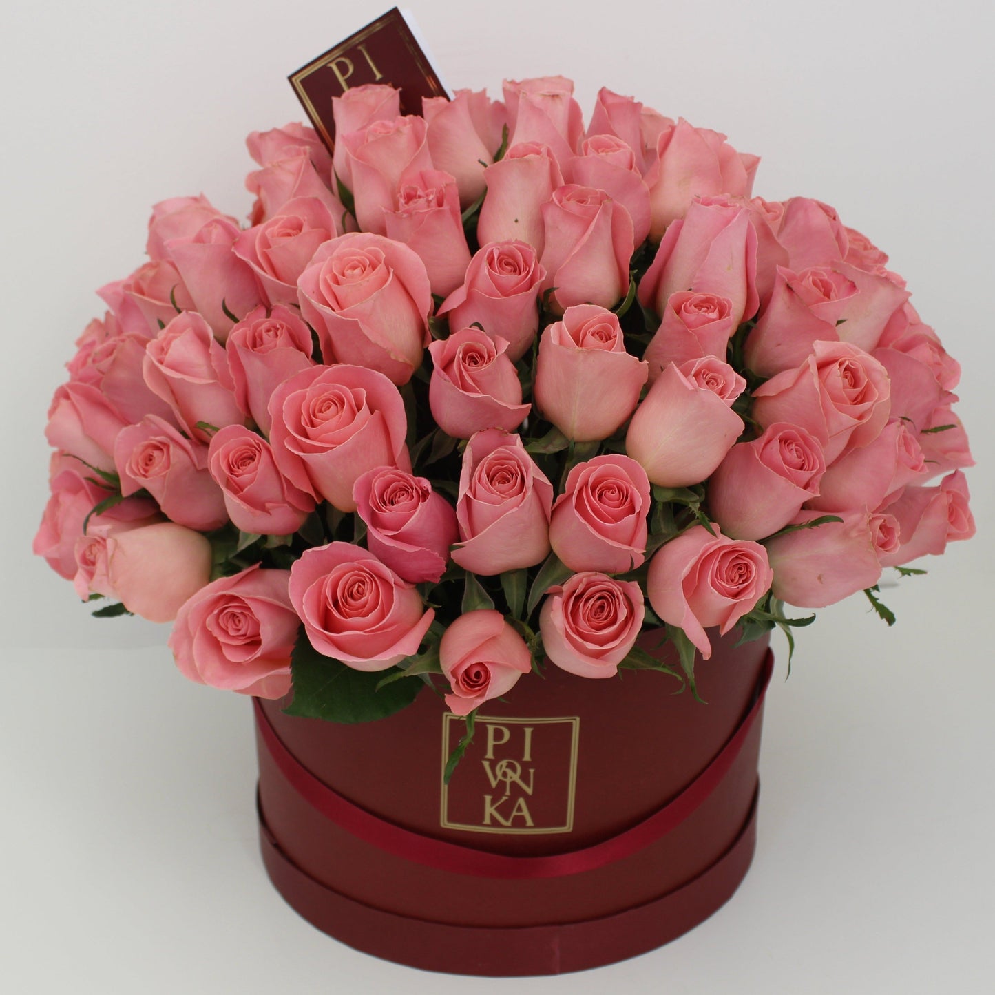 100 ROSES ROUND BOX