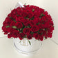 100 ROSES ROUND BOX